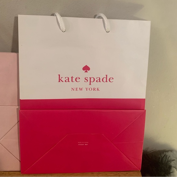 Kate Spade Gift Bags Shopping Bags Set of 4 16x12 8x10 10x8 10x8 - Picture 8 of 10